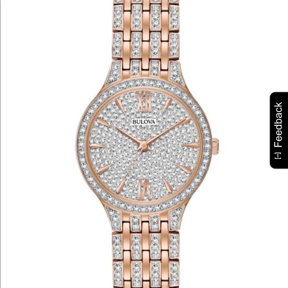 Rose Gold Bulova Watch